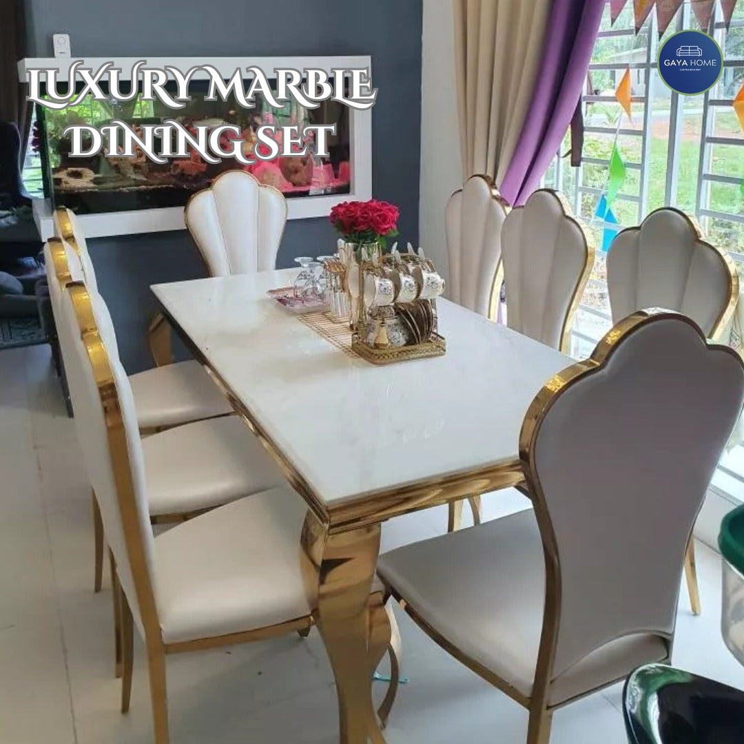 Luxury Marble Dining Set