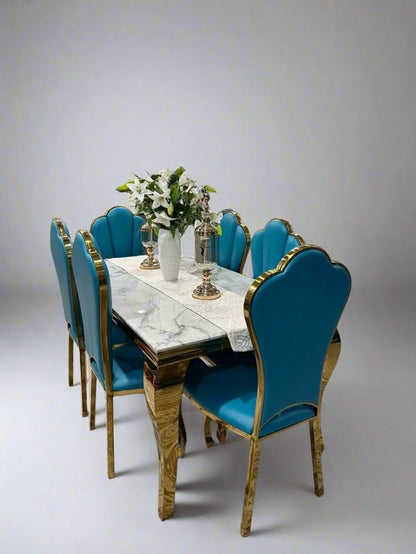 Luxury Marble Dining Set