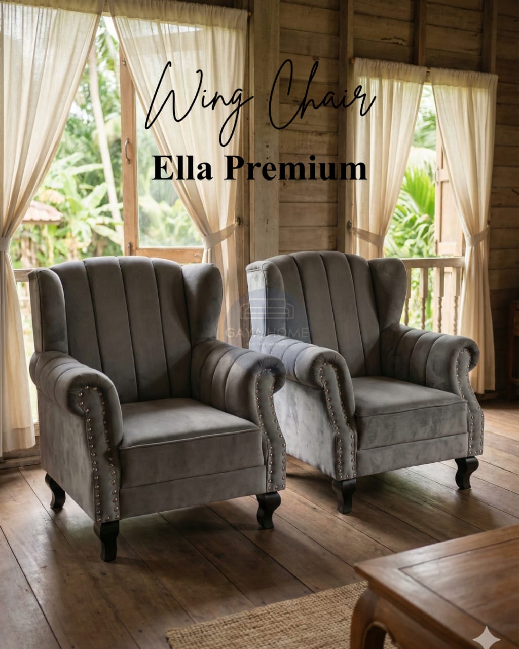 Ella Wing Chair