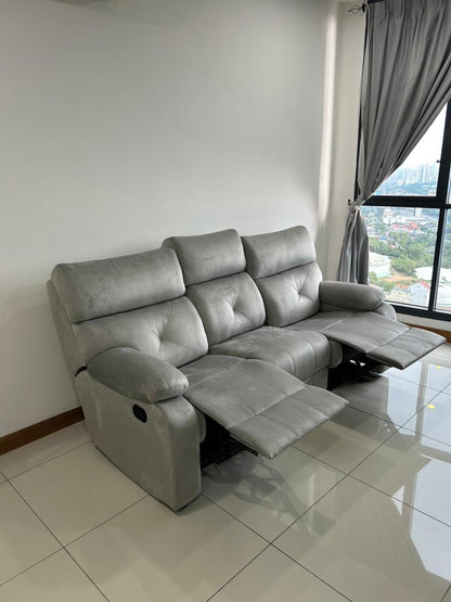 Arlo Series 3-Seater Recliner Sofa with Dual Reclining Seats