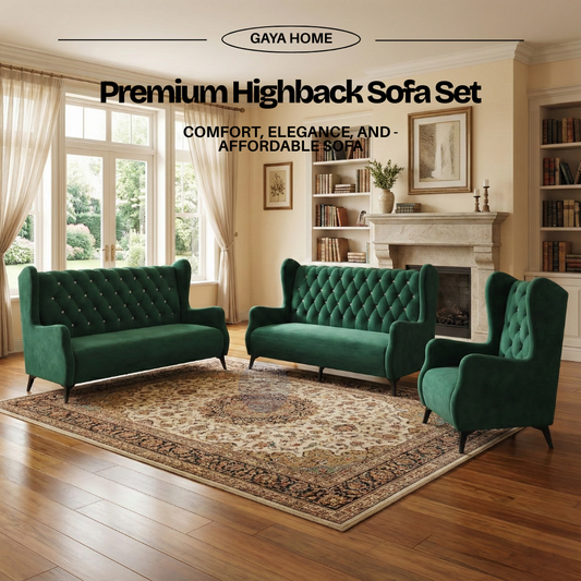 Highback Sofa Set