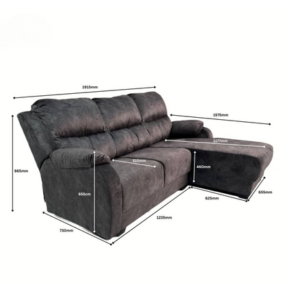 Noble Nest Sofa L Shape Sofa - Gaya Home