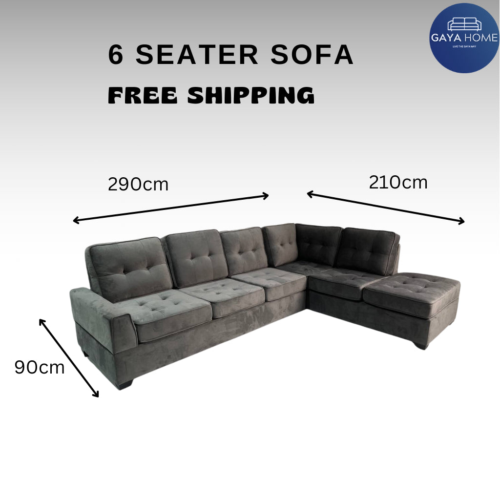 The Grayson Corner Sectional Sofa with Storage Ottoman & Built-in Tray Table