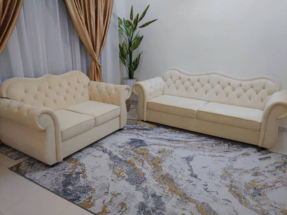 Camelback Sofa Set - Gaya Home