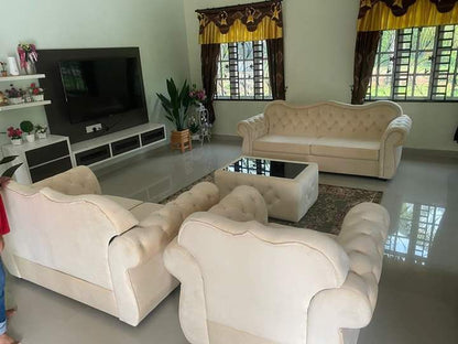 Camelback Sofa Set - Gaya Home