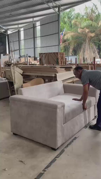 Marco trifold sofa bed pull-out mechanism video