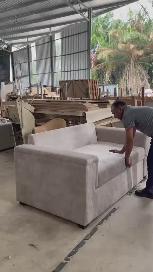 Marco trifold sofa bed pull-out mechanism video
