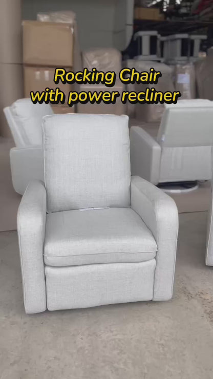 Luma Electric Rocking Recliner Chair