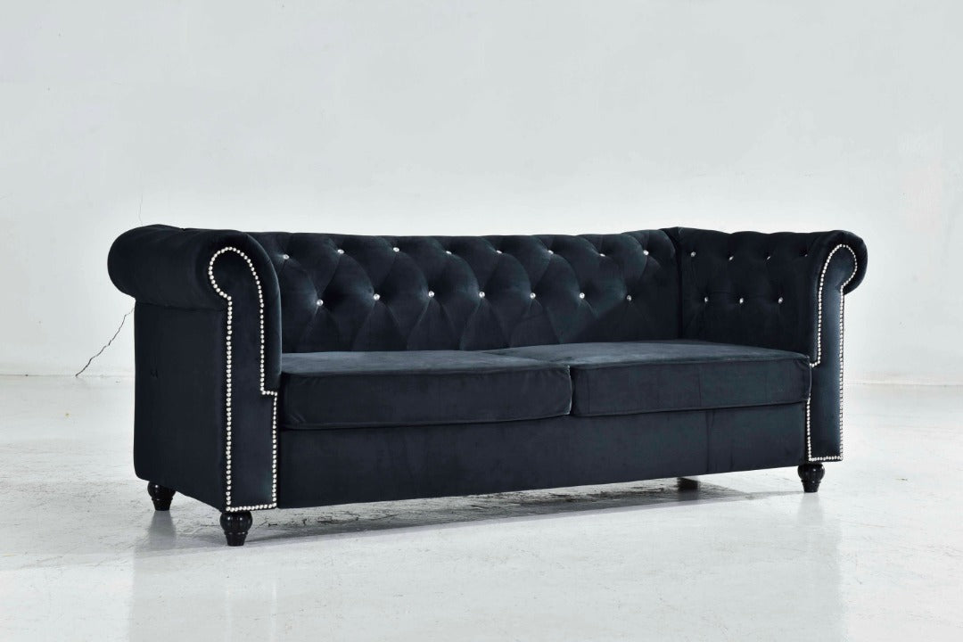 Classic Chesterfield Sofa Set - Gaya Home