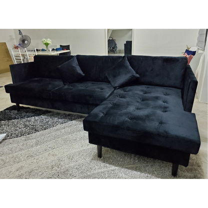 Old Hollywood Sofa 3 Seater L Shape Sofa - Gaya Home