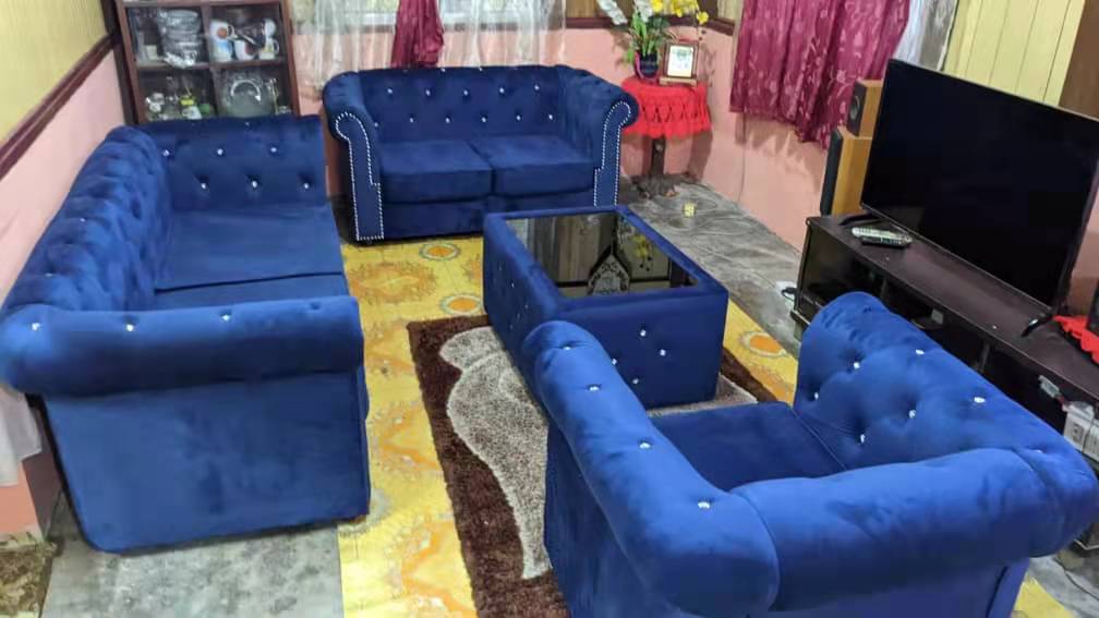 Classic Chesterfield Sofa Set - Gaya Home