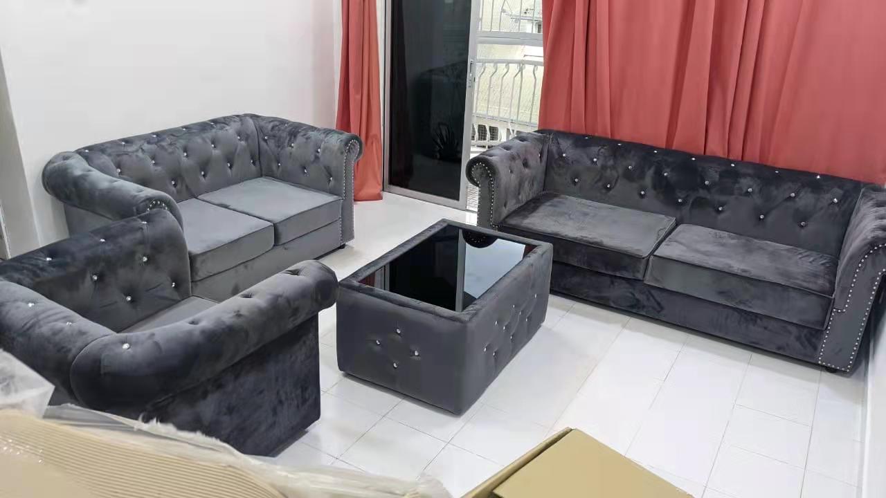 Classic Chesterfield Sofa Set - Gaya Home