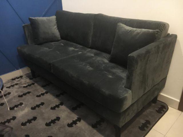 Sofa 2 Seater Modern Sofa Tufted Seat