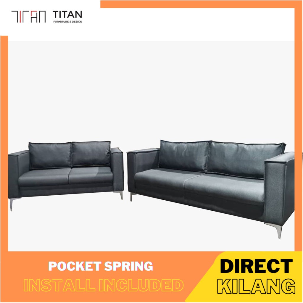 TITAN Lawson Sofa 3+2 Seater / Free Shipping / sofa waterproof / kalis air